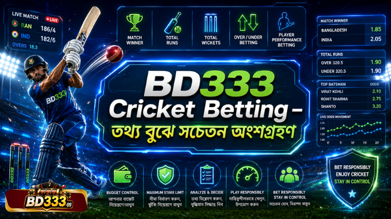 BD333 Cricket Betting