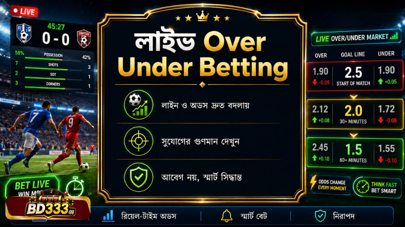 BD333 Over Under Betting