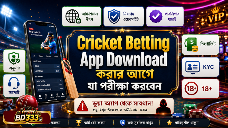 Cricket Betting App Download