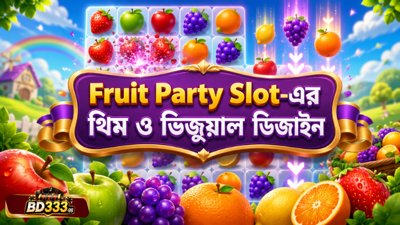 Fruit Party Slot's theme and visual design