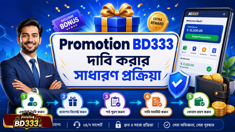 General process to claim Promotion BD333