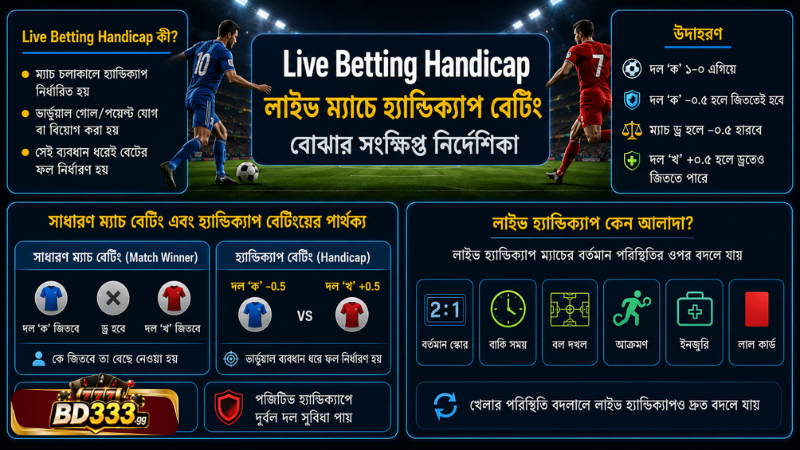 Live Betting Handicap