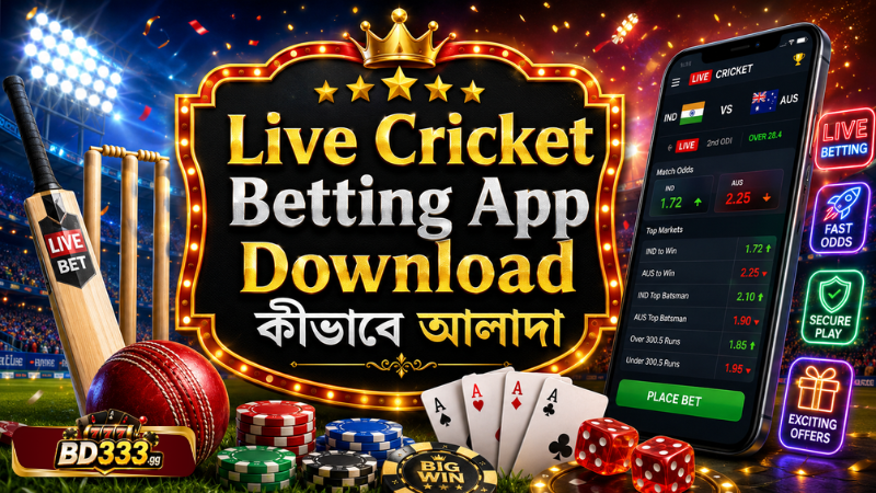 Live Cricket Betting App Download