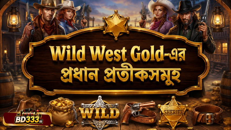 Main symbols of Wild West Gold