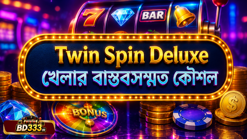 Realistic strategy for playing Twin Spin Deluxe