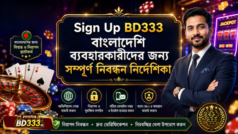 Sign Up BD333